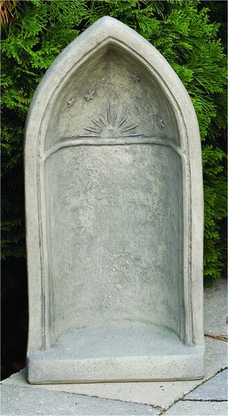 Grotto Pointed For 18" Statue Garden Alcove for Statuary